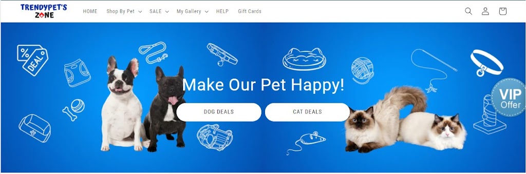 Trendypets Zone | 8190 Rue Fanny, Laval, QC H7A 1A4, Canada | Phone: (833) 698-0800