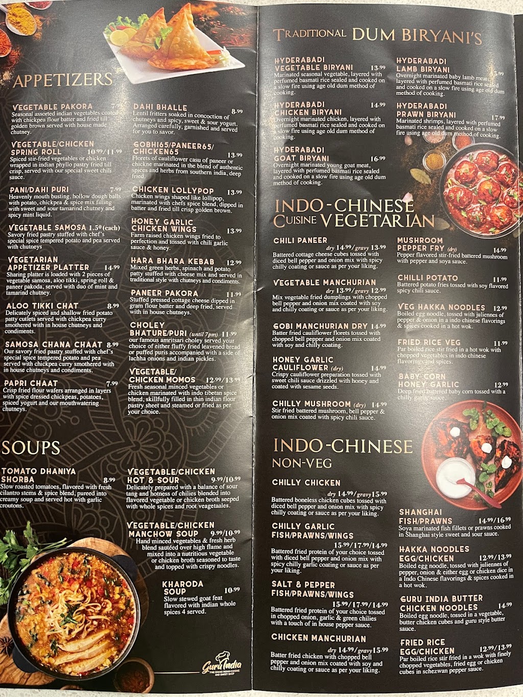 Guru India Restaurant | 10474 Cityscape Dr Unit 618, Calgary, AB T3N 1B4, Canada | Phone: (403) 764-4182