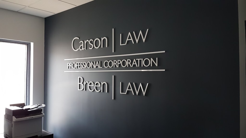 Carson Law Office Professional Corporation | 3400 Fairview St, Burlington, ON L7N 3G5, Canada | Phone: (905) 336-8940