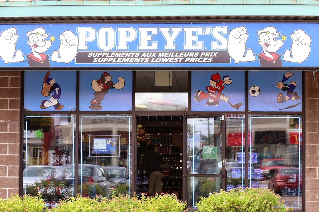 Popeyes Supplements Moncton | 451 Paul St #103, Dieppe, NB E1A 6W8, Canada | Phone: (506) 389-3764