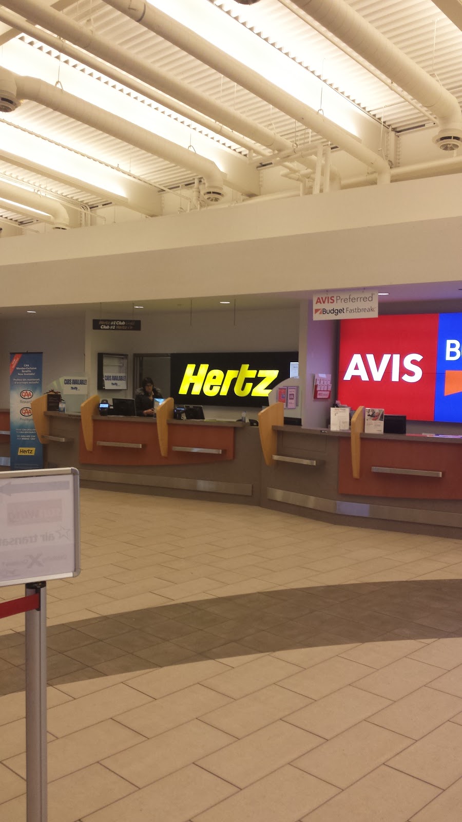 Hertz | 777 Aviation Ave, Moncton, NB E1A 7Z5, Canada | Phone: (506) 858-8525