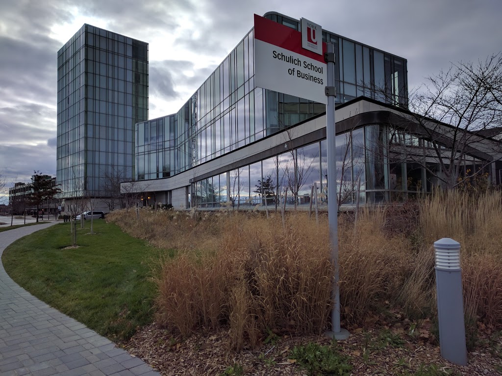 Schulich School of Business | 111 Ian MacDonald Blvd, North York, ON M3J 1P3, Canada | Phone: (416) 736-2100