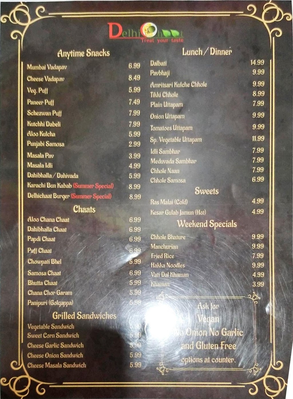 Delhi Chaat | 11-844 51st St, Saskatoon, SK S7K 5C7, Canada | Phone: (306) 978-9894
