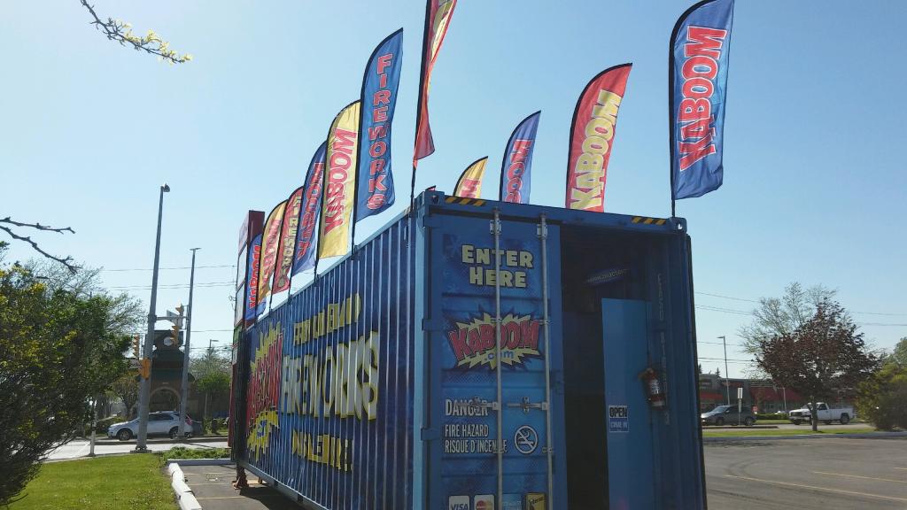 Kaboom Fireworks | Niagara Falls Plaza, 6777 Morrison St, Niagara Falls, ON L2E 6M8, Canada | Phone: (289) 271-9701