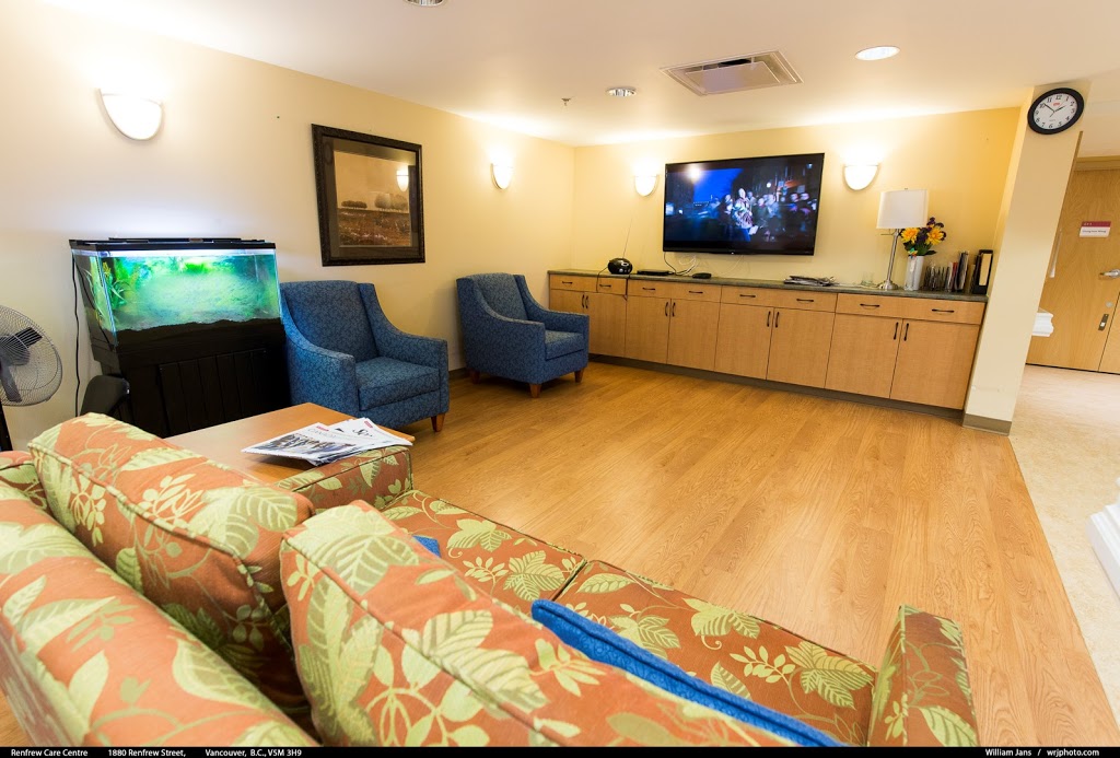 Renfrew Care Centre | 1880 Renfrew St, Vancouver, BC V5M 3H9, Canada | Phone: (604) 255-7723