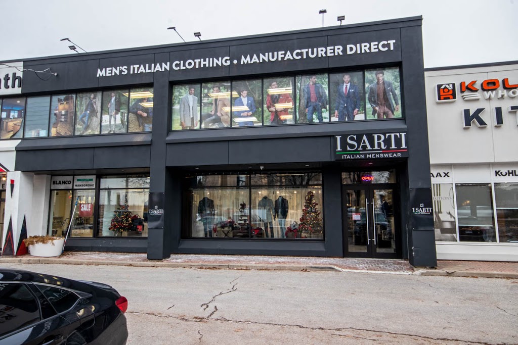 iSarti Italian Menswear | 8001 Jane St Unit 2, Concord, ON L4K 2M7, Canada | Phone: (905) 669-4007