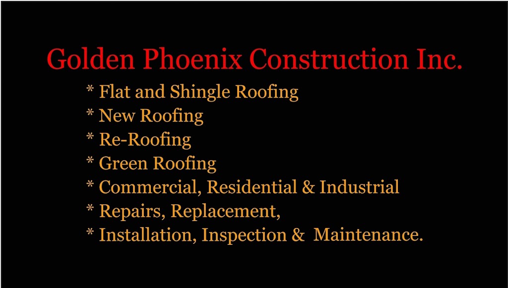 Golden Phoenix Construction Inc | 306 Grandravine Dr unit 179, North York, ON M3N 1J4, Canada | Phone: (647) 567-0053