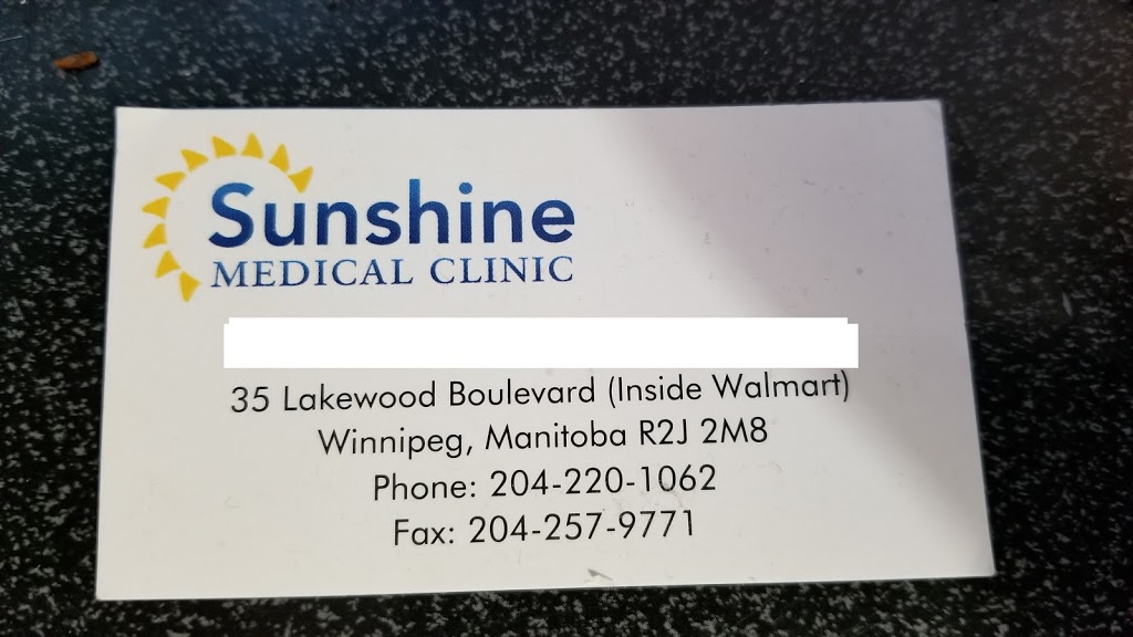 Walk-In Clinic at Walmart Winnipeg Southdale by Jack Nathan Heal | 35 Lakewood Blvd, Winnipeg, MB R2J 2M8, Canada | Phone: (204) 220-1062