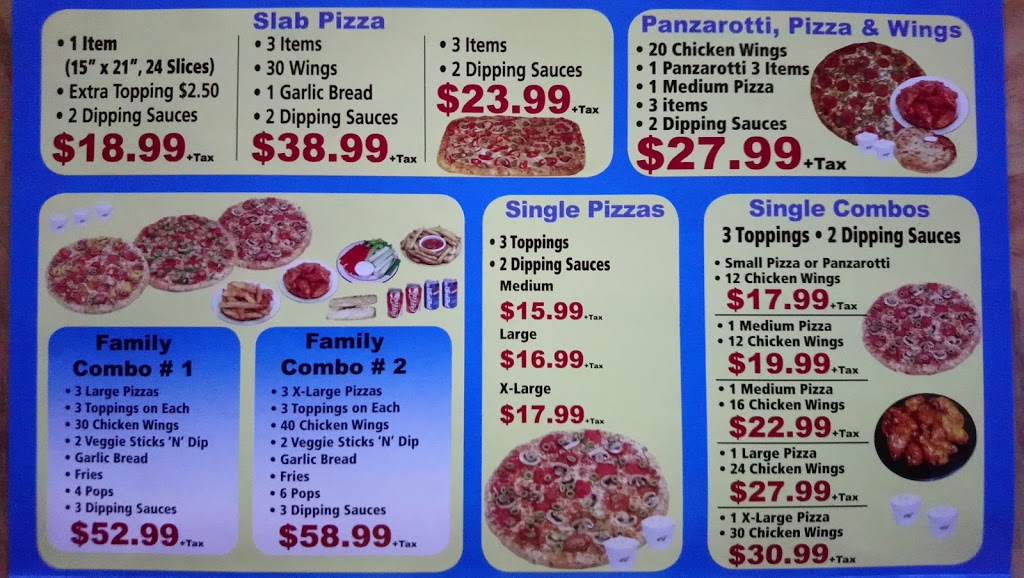 Limeridge Pizza & Wings | 990 Upper Wentworth St, Hamilton, ON L9A 4V9, Canada | Phone: (905) 575-7979