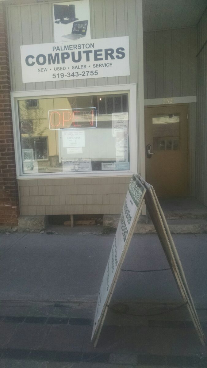 Palmerston Computers | 250 Main St W, Palmerston, ON N0G 2P0, Canada | Phone: (519) 343-2755
