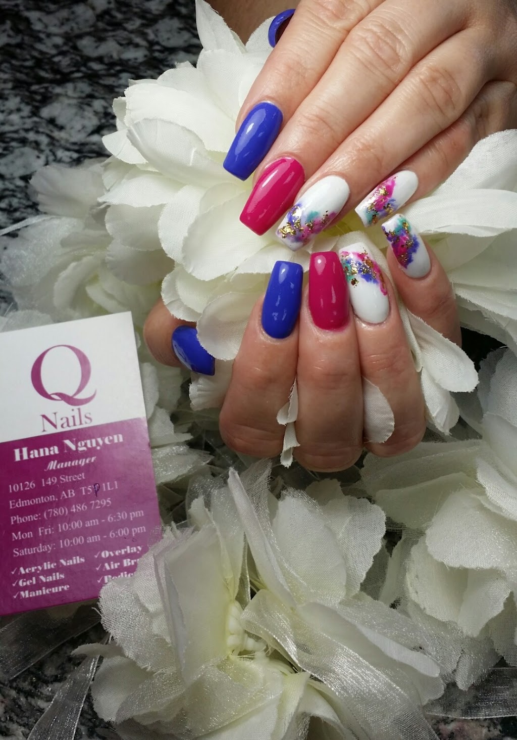 Q-Nails | 10126 149 St, Edmonton, AB T5P 1L1, Canada | Phone: (780) 486-7295