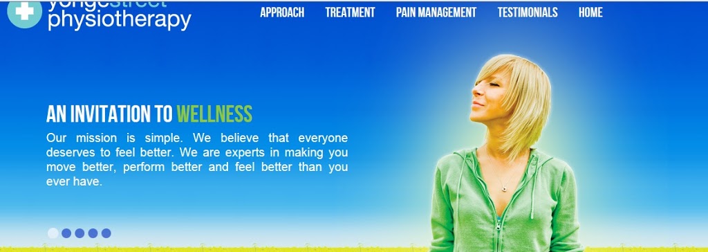 Yonge Street Physiotherapy | 10 Royal Orchard Blvd, Thornhill, ON L3T 3C3, Canada | Phone: (905) 695-3080