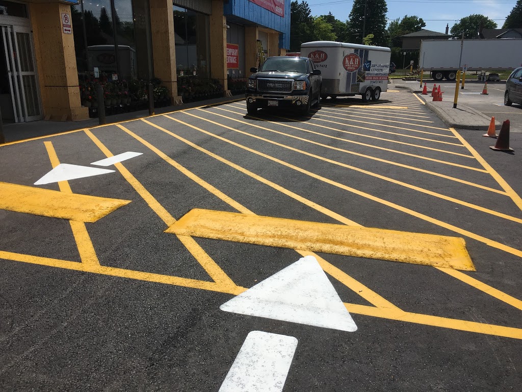K & H Asphalt, Sealing & Striping | PO Box 28029, OAKRIDGE, Quinton Rd, London, ON N6H 5E1, Canada | Phone: (519) 472-7472