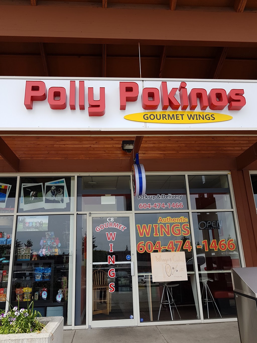 Polly Pokinos Gourmet Wings | 1410 Parkway Blvd C08, Coquitlam, BC V3E 3E6, Canada | Phone: (604) 474-1466