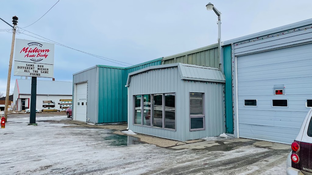 Midtown Auto Body | 114 Railway Ave, Elrose, SK S0L 0Z0, Canada | Phone: (306) 378-2828
