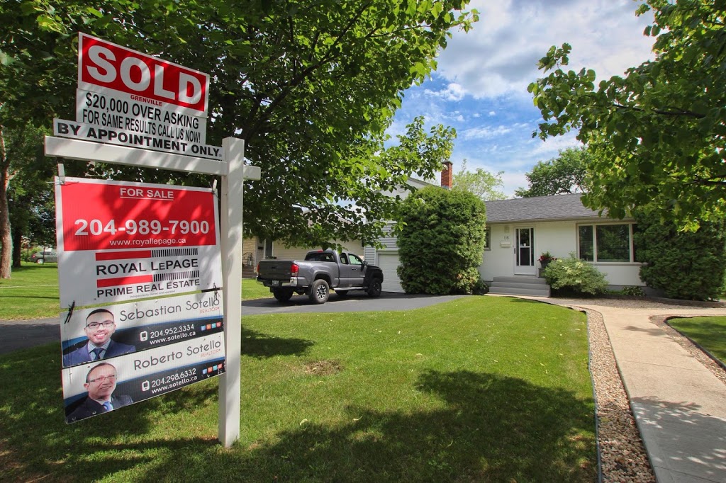 Sotello Group - Royal LePage Prime Real Estate | 1877 Henderson Hwy, Winnipeg, MB R2G 1P4, Canada | Phone: (204) 952-3334