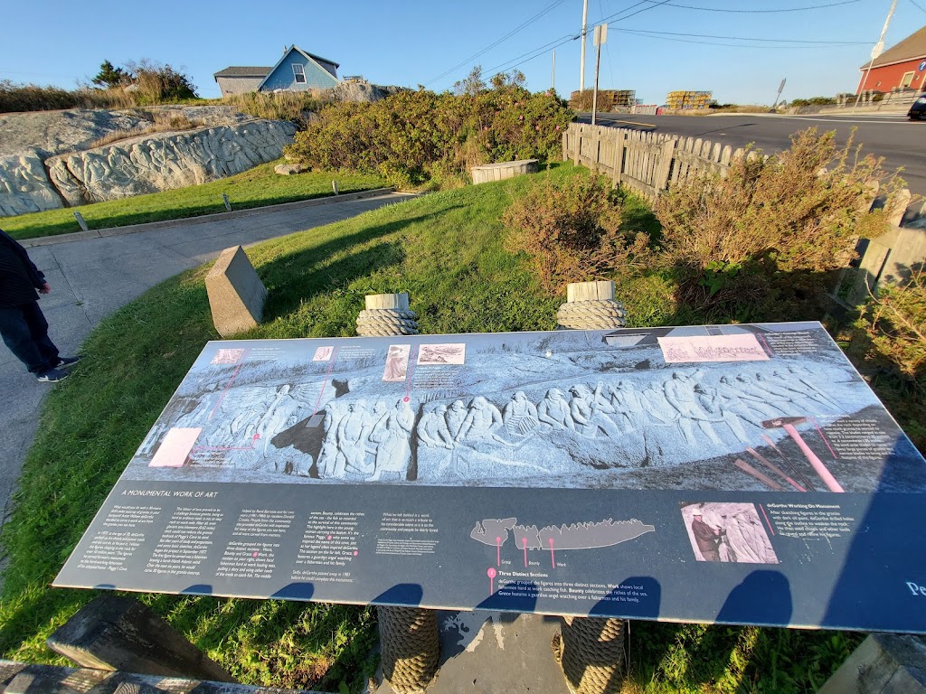 The Fishermens Monument | 109 Peggys Point Rd, Peggys Cove, NS B3Z 3S1, Canada | Phone: (902) 823-2256