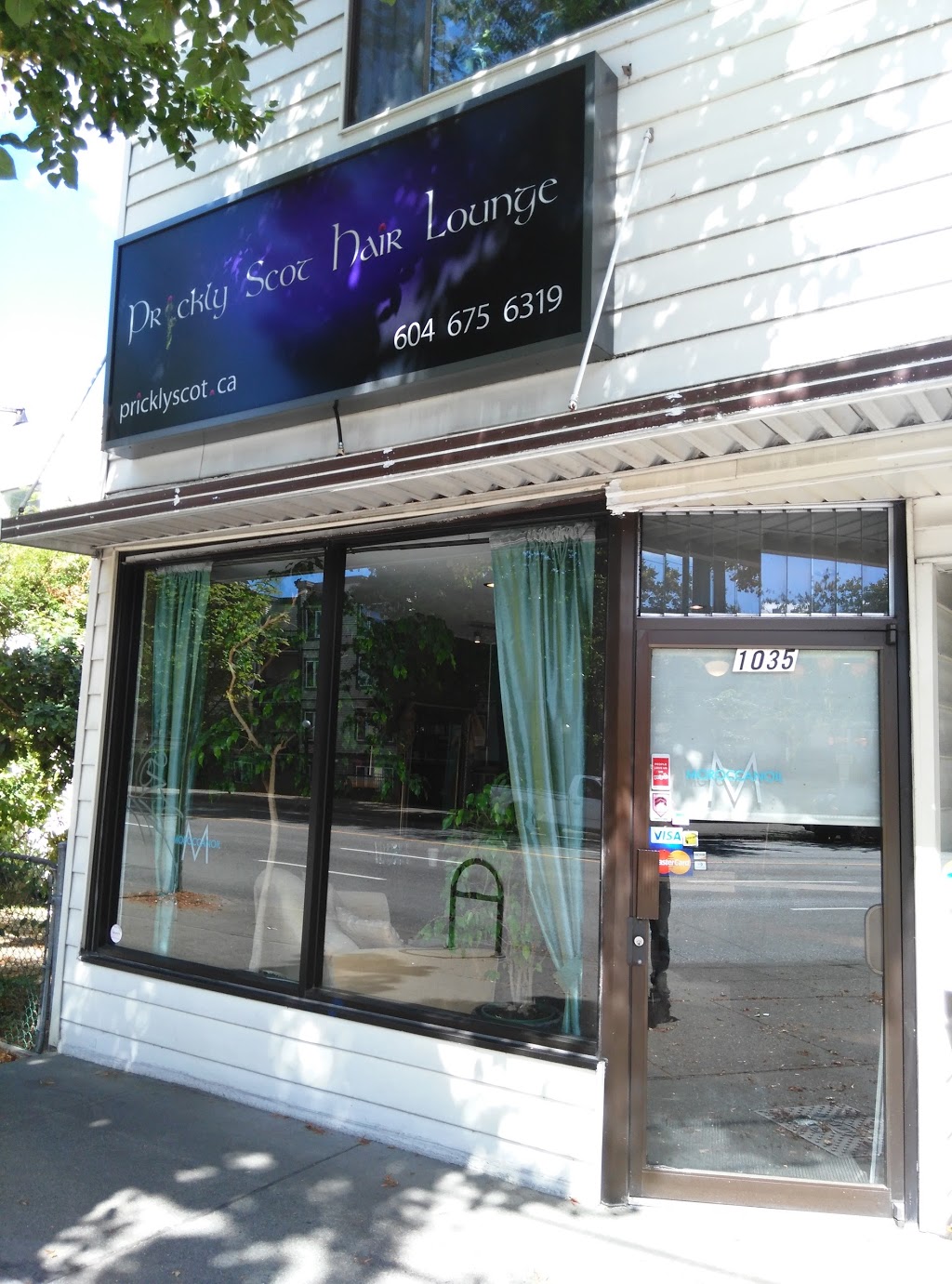 Prickly Scot Hair Lounge | 1035 E Broadway, Vancouver, BC V5T 1Y5, Canada | Phone: (604) 675-6319