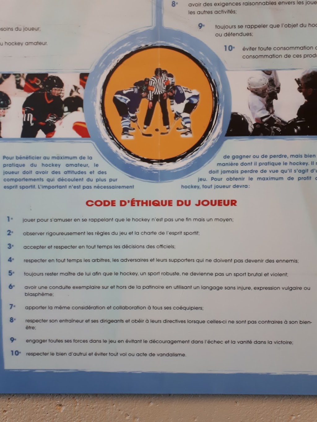 Aréna Léonard Grondin | 601 Rue Léon-Harmel, Granby, QC J2G 3G6, Canada | Phone: (450) 776-8350