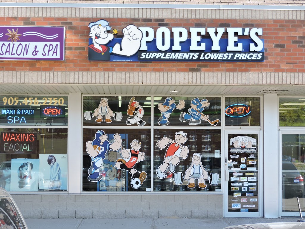 Popeyes Supplements Brampton | 110 Brickyard Way, Brampton, ON L6V 4N1, Canada | Phone: (905) 453-2606