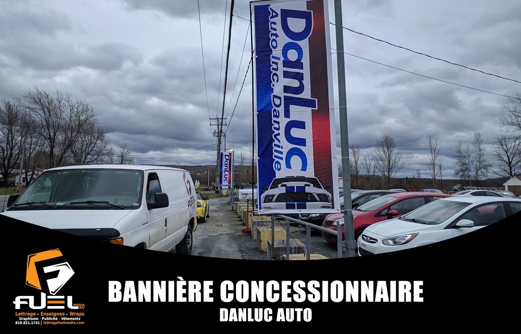 Fuel Media Lettrage Graphisme Publicité Wraps | 267 Boulevard St Luc, Asbestos, QC J1T 2V8, Canada | Phone: (819) 821-1741