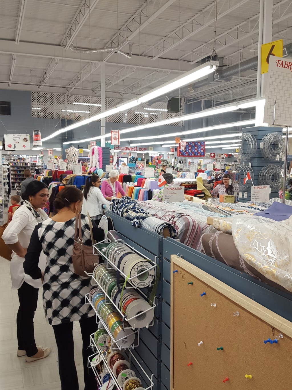 Fabricland | 215 Carnegie Dr, St. Albert, AB T8N 5B1, Canada | Phone: (780) 460-9136