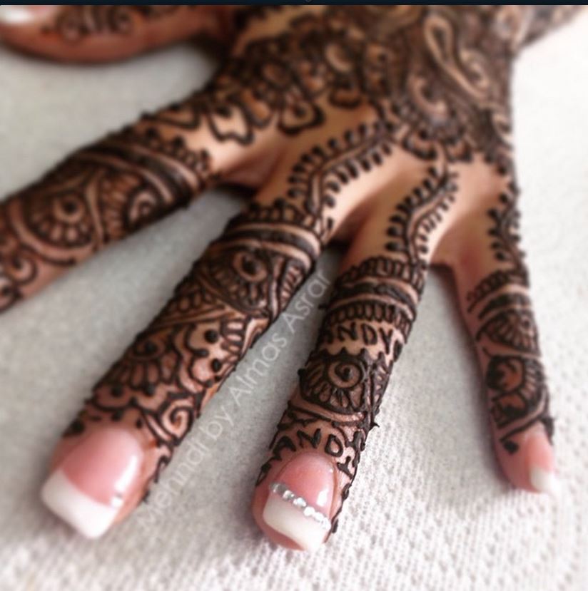 Almas Bridal Henna | 12430 72 Ave, Surrey, BC V3W 2M6, Canada | Phone: (778) 387-0138
