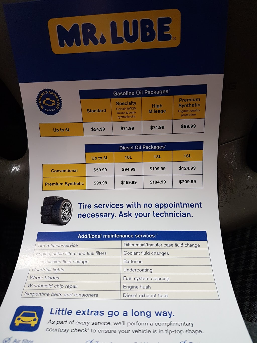 Mr. Lube | 7030 King George Blvd, Surrey, BC V3W 4Z9, Canada | Phone: (604) 599-3557