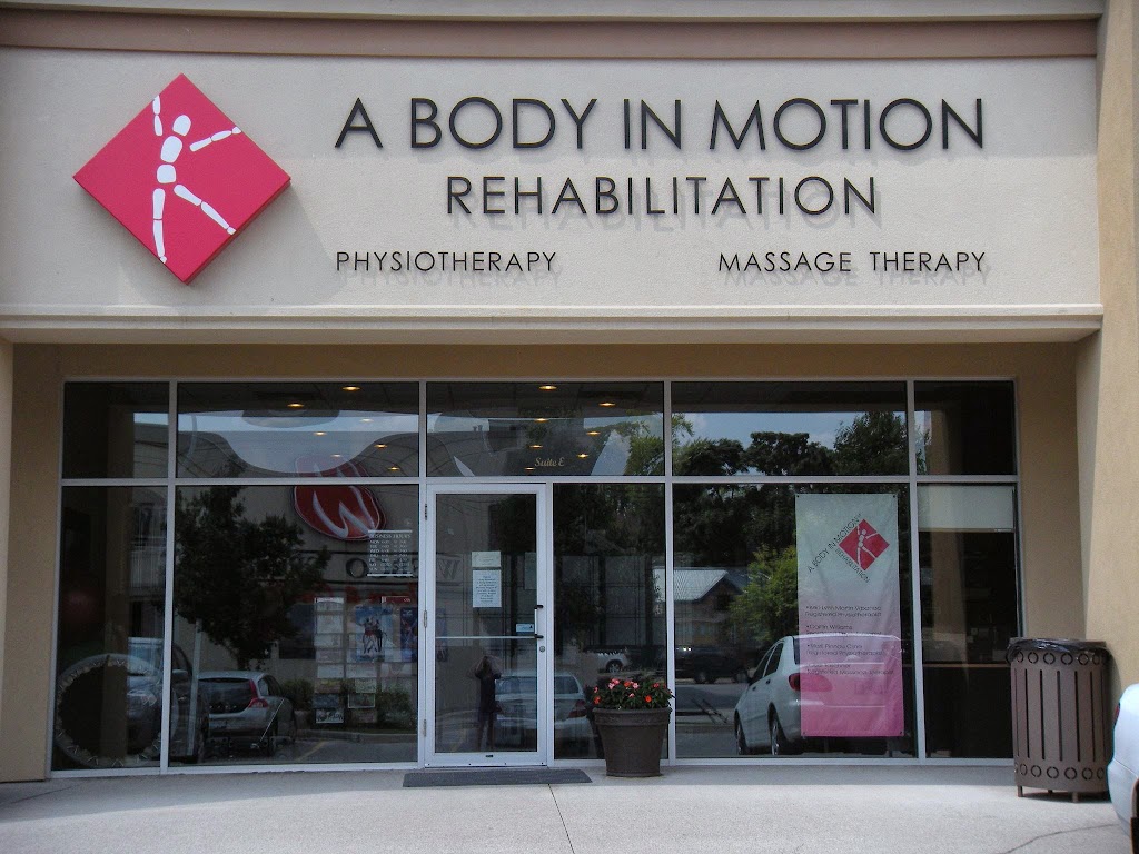 A Body In Motion | 289 Victoria St N, Kitchener, ON N2H 5E1, Canada | Phone: (519) 579-3746