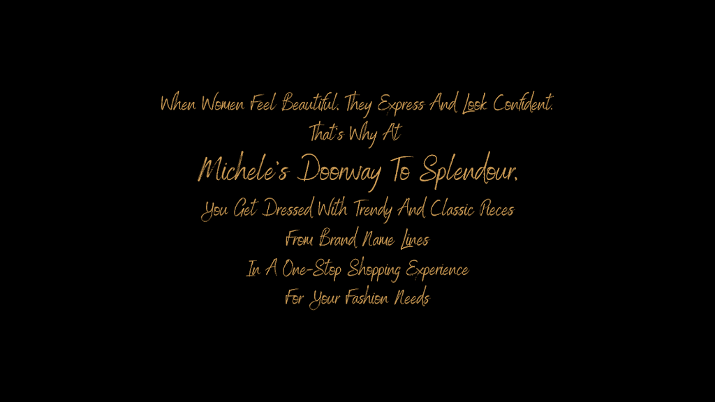 Micheles Doorway to Splendour | 10 Beckwith St S, Smiths Falls, ON K7A 2A8, Canada | Phone: (613) 283-9942