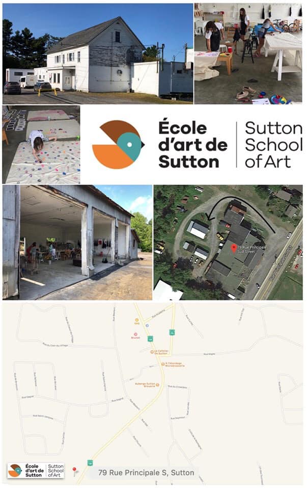 École dart de Sutton | 79 Rue Principale Sud St, Sutton, QC J0E 2K0, Canada | Phone: (514) 690-2972