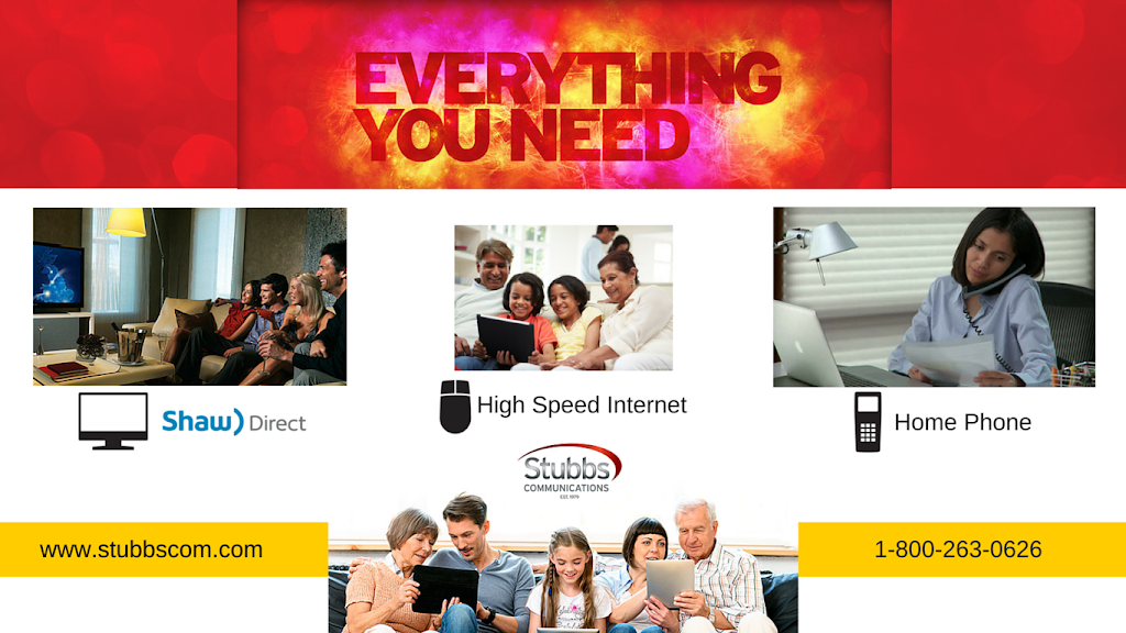 Stubbs Communications | 397 Main St, Thedford, ON N0M 2N0, Canada | Phone: (800) 263-0626