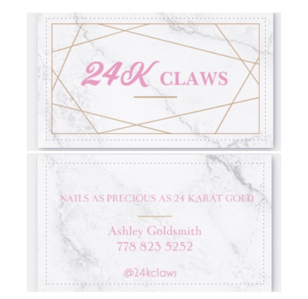 24K Claws | 8790 204 St #6, Langley City, BC V1M 2Y5, Canada | Phone: (778) 823-5252