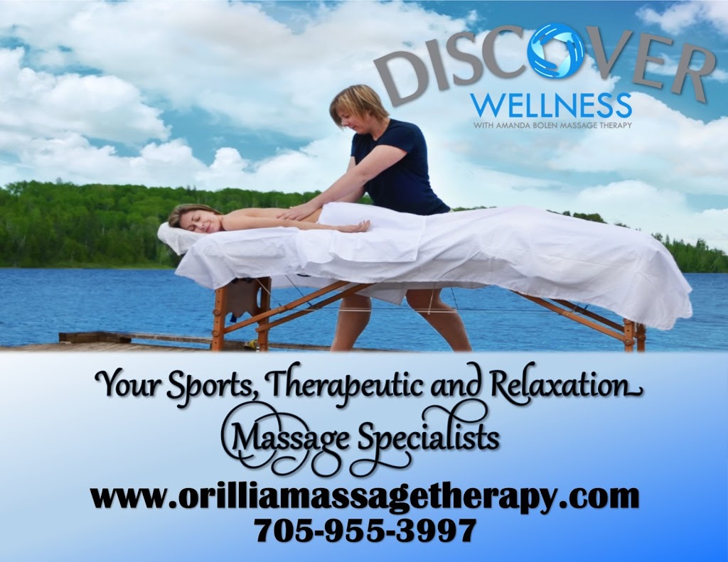 Discover Wellness Massage Therapy | 190 Memorial Ave unit f, Orillia, ON L3V 5X6, Canada | Phone: (705) 955-3997