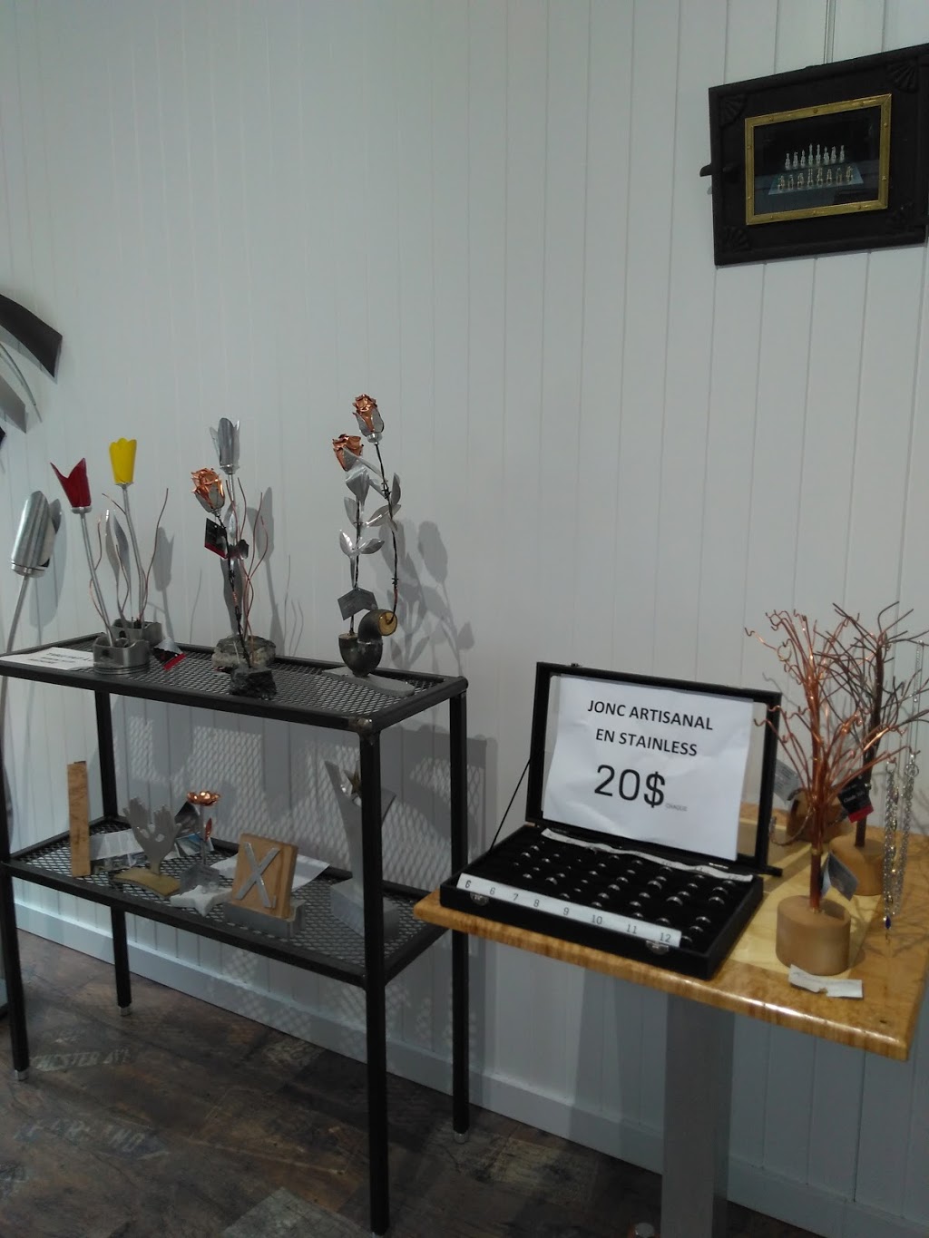Claude-Félix Pomerleau | Artiste sculpteur de métaux - Artisan r | 17 Rue de la Renaissance, Saint-Benoît-Labre, QC G0M 1P0, Canada | Phone: (418) 222-4685