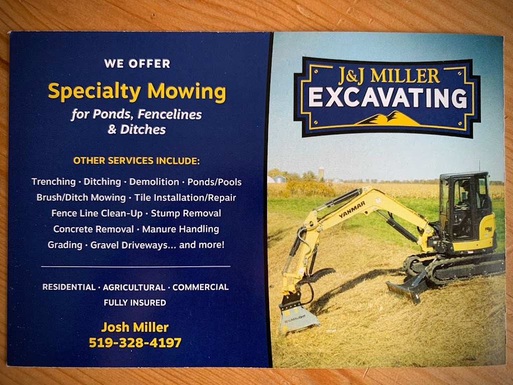 J&J Miller Excavating | 3284 Kimball Rd, Courtright, ON N0N 1H0, Canada | Phone: (519) 328-4197