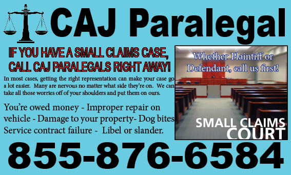 CAJ Paralegal | 6062 Old Highway 2, Tyendinaga, ON K0K 3A0, Canada | Phone: (613) 438-5882