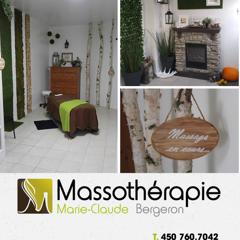 Massothérapie Marie-Claude Bergeron | 190 Route Principale, Saint-Damien, QC J0K 2E0, Canada | Phone: (450) 760-7042