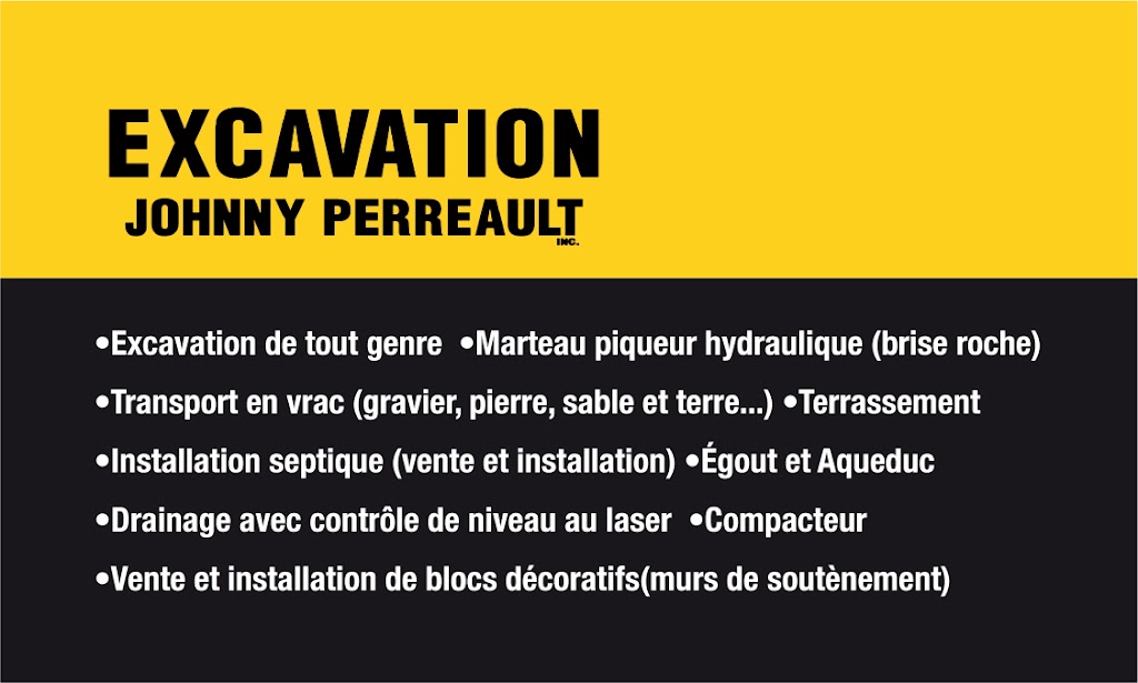 Excavation Johnny Perreault inc. | 415 Rte des Érables, Saints-Anges, QC G0S 3E0, Canada | Phone: (418) 253-1426