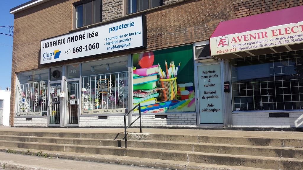 Librairie Andre | 388 Bd Cartier O, Laval, QC H7N 2K7, Canada | Phone: (450) 668-1060