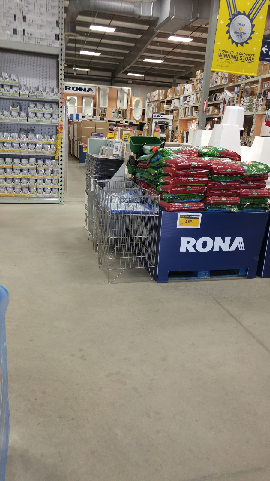 RONA | 101 Edward St, St Thomas, ON N5P 1Y8, Canada | Phone: (519) 631-2250
