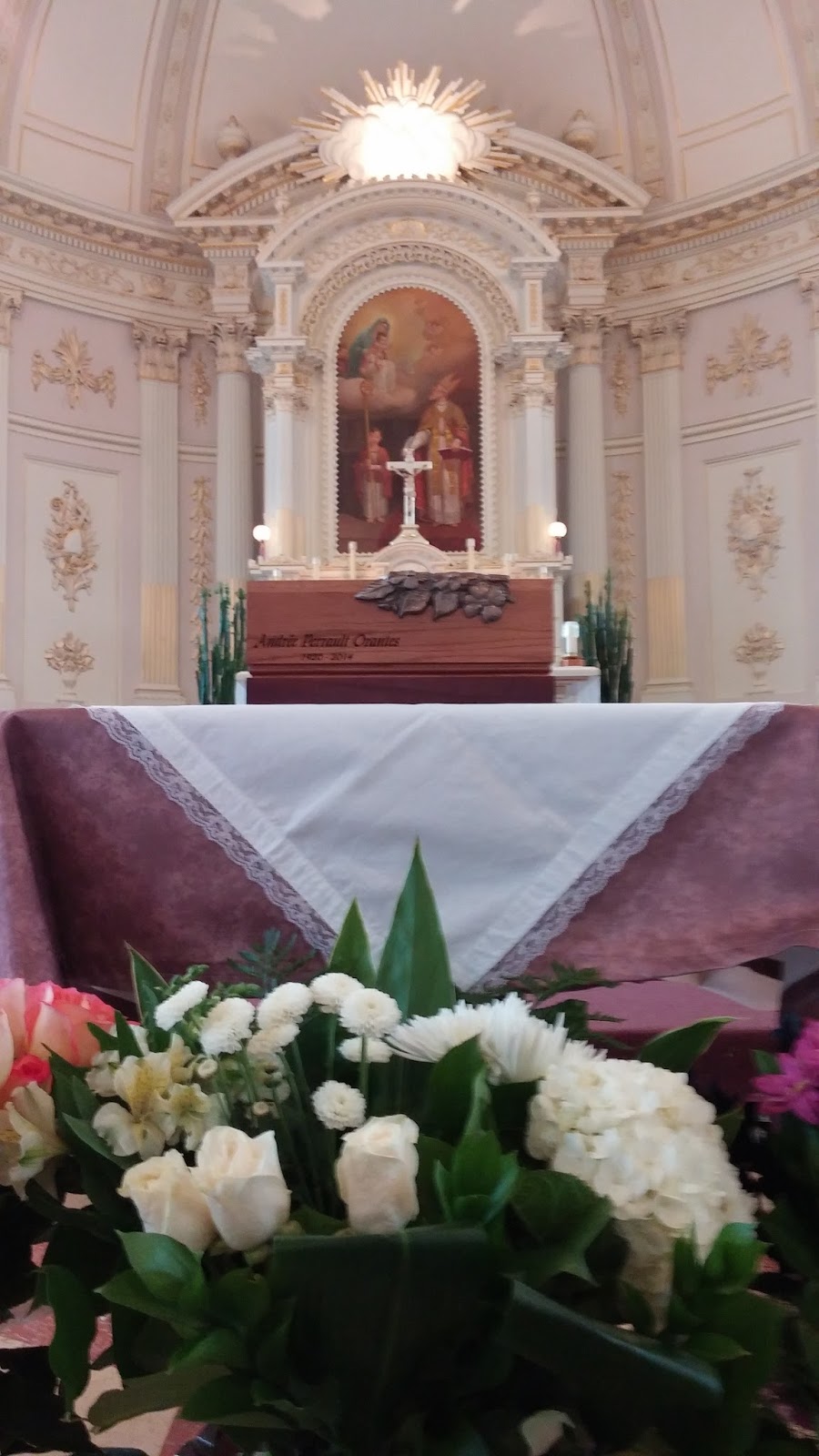 Perrault Headstone, Eglise Saint-Anselme MRC Bellechase | 115 Rue Principale, Saint-Anselme, QC G0R 2N0, Canada
