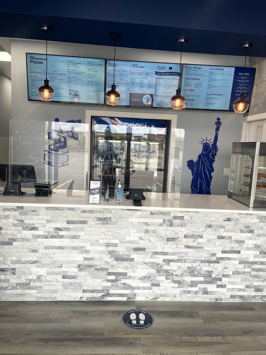 New York Pizzeria - Legacy | 180 Legacy Main St SE #150, Calgary, AB T2X 4R9, Canada | Phone: (403) 233-0303