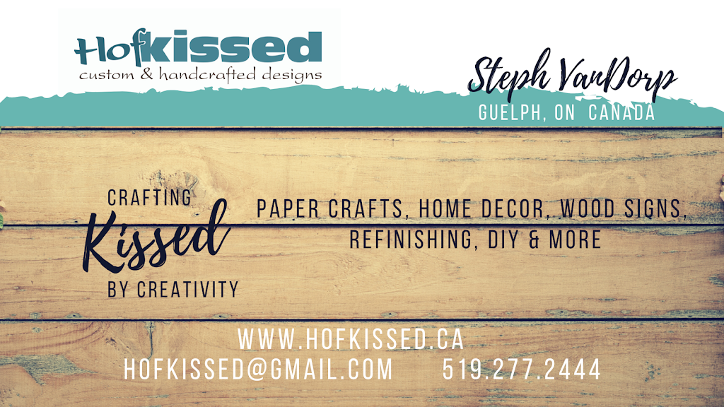 Hofkissed | 306 Imperial Rd S, Guelph, ON N1K 1M4, Canada | Phone: (519) 277-2444