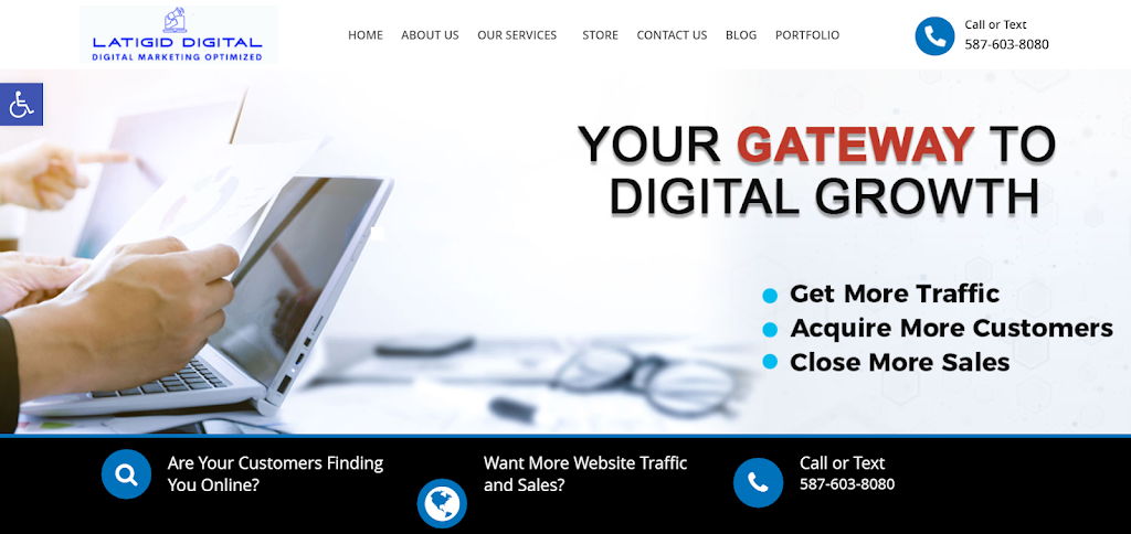 LATIGID DIGITAL | 5070 Andison Cl SW, Edmonton, AB T6W 3T5, Canada | Phone: (587) 603-8080