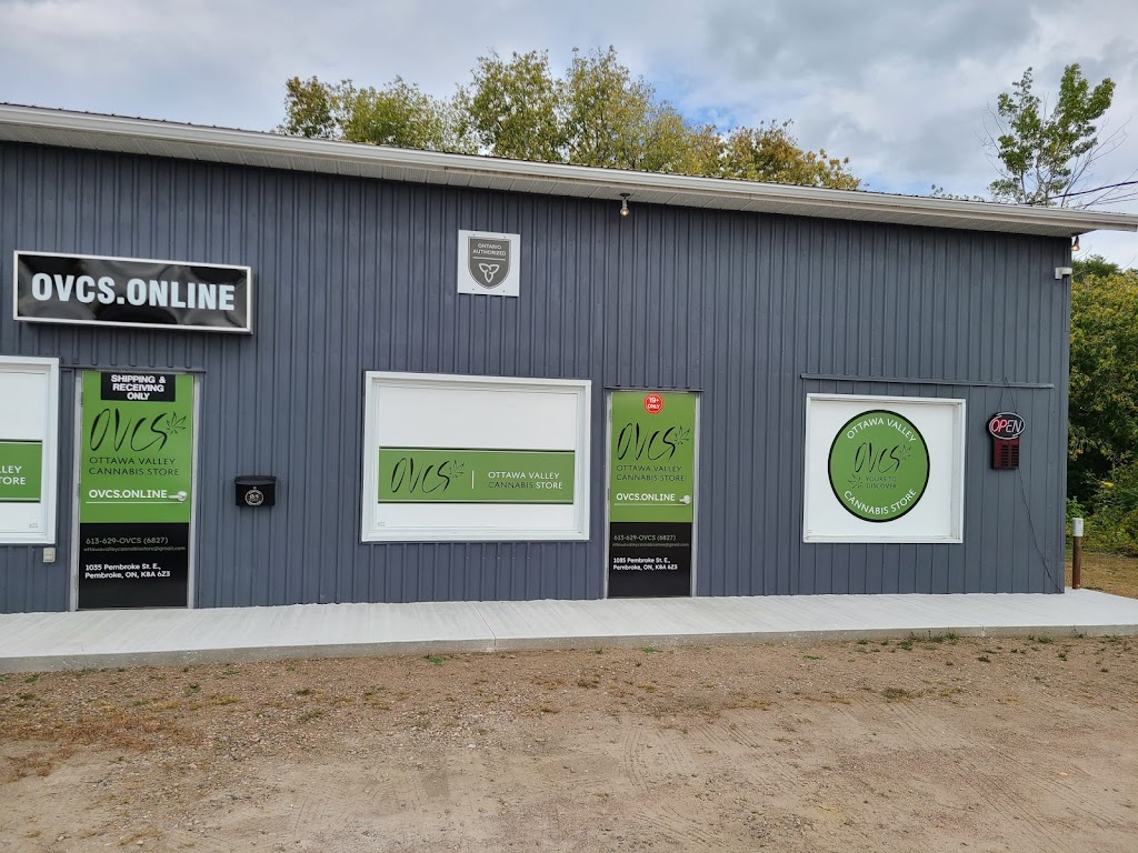 OVCS - Ottawa Valley Cannabis Store - OCS Licensed Retailer | 1035 Pembroke St E, Pembroke, ON K8A 6Z3, Canada | Phone: (613) 629-6827