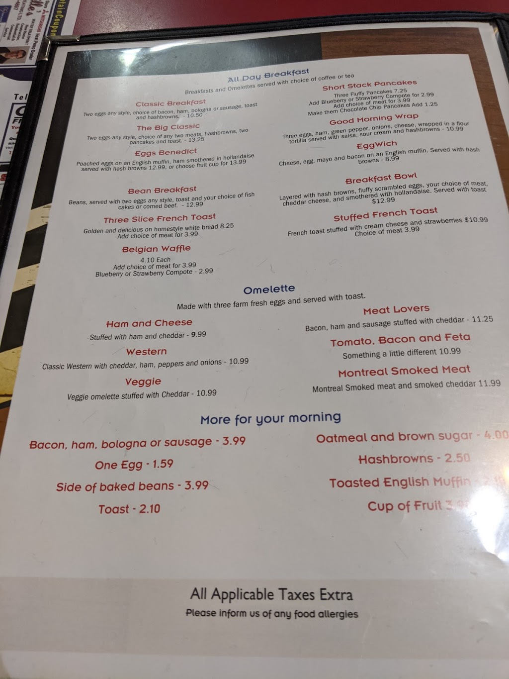Diner 325 | 2817 NS-325, Wileville, NS B4V 5H2, Canada | Phone: (902) 543-3570