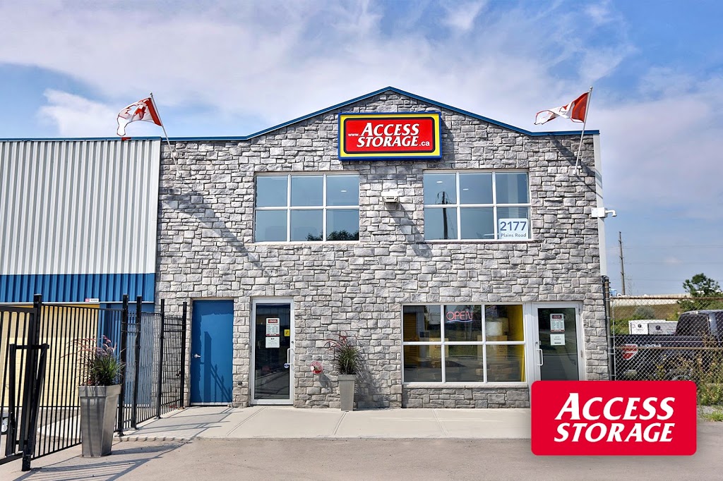 Access Storage - Burlington West | 2177 Plains Rd E, Burlington, ON L7R 3R3, Canada | Phone: (289) 806-3574
