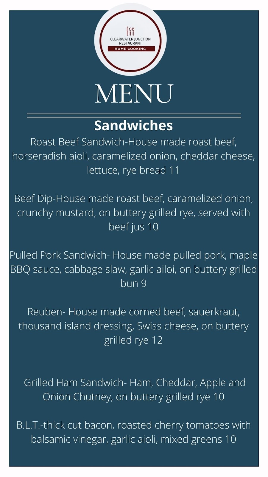 Clearwater Junction Restaurant | 33 boundary trail, Clearwater, MB R0K 0M0, Canada | Phone: (204) 873-2623