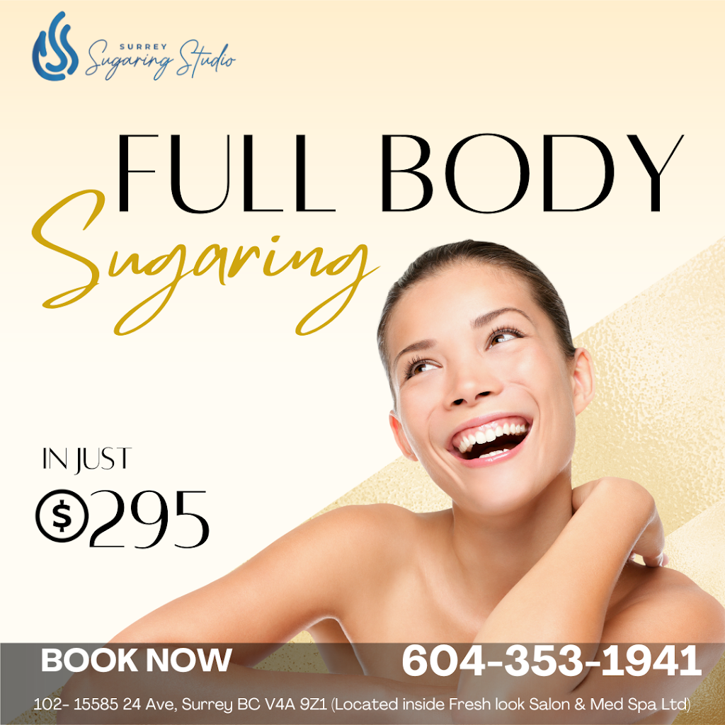 Surrey Sugaring Studio | 15230 BC-10 #102 Located inside, Posh Palace, Surrey, BC V3S 5K7, Canada | Phone: (778) 956-7080